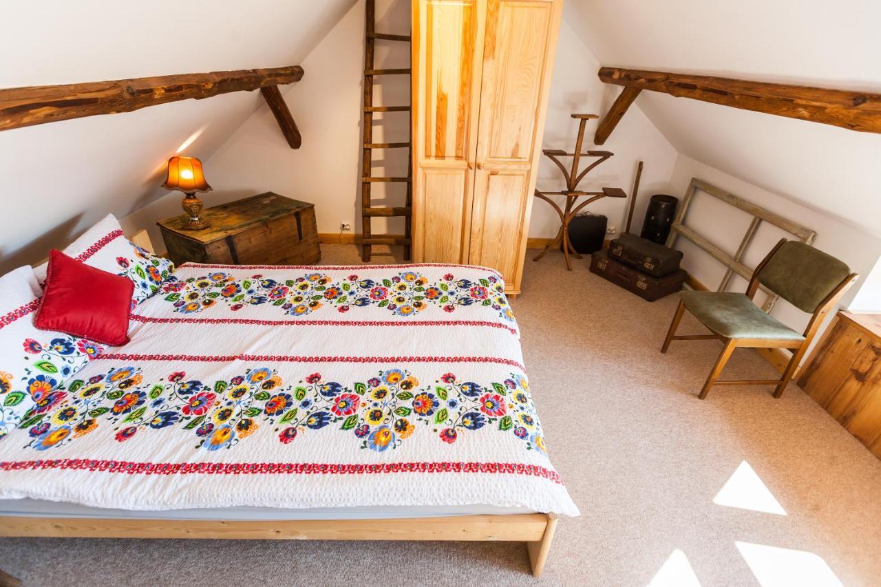 Vila Dom Pod Orzechem Łapczyce Exteriér fotografie